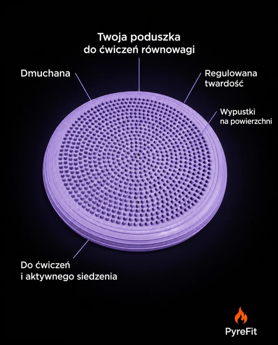 Twoja poduszka do ćwiczeń równowagi — Dmuchana