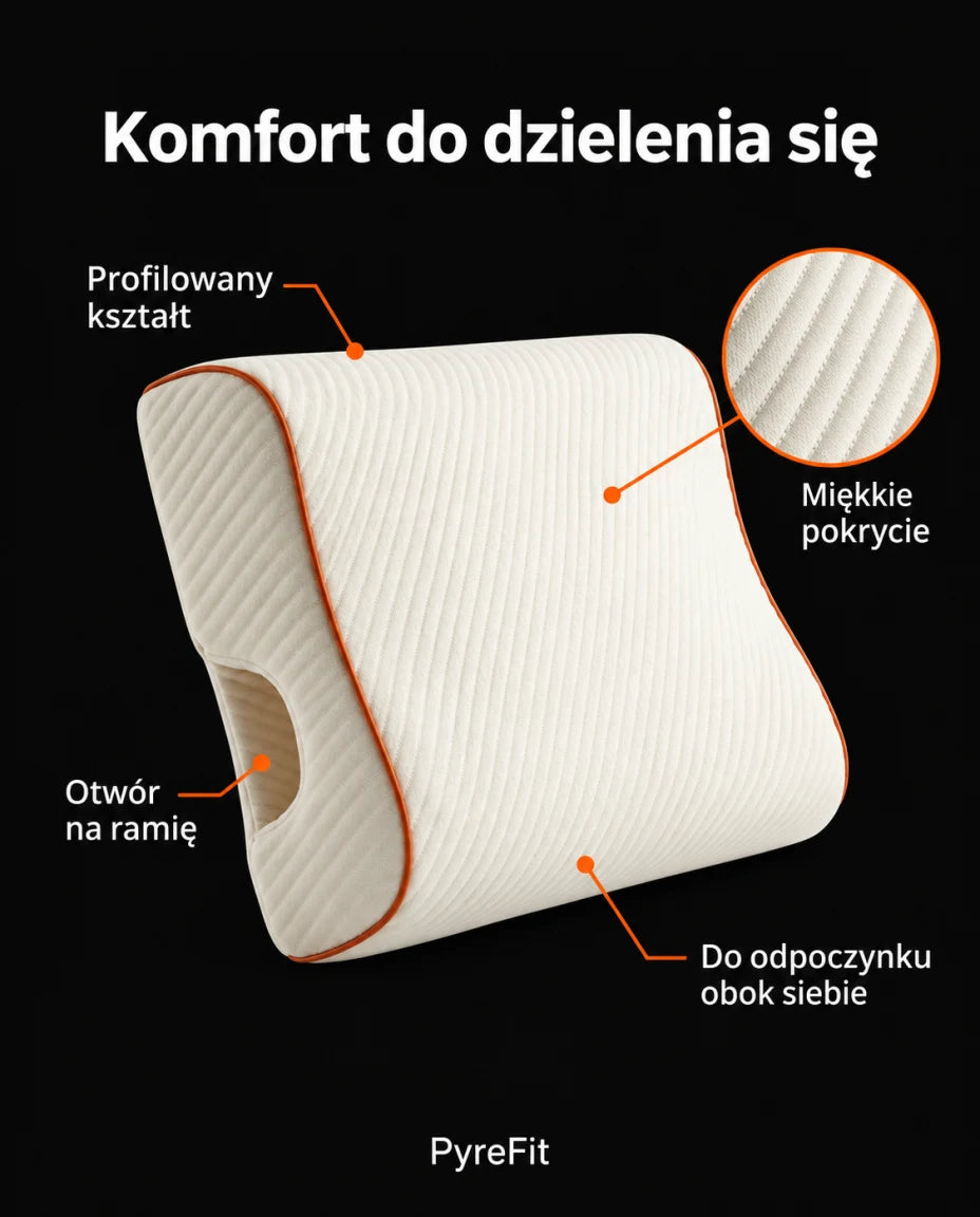 Komfort do dzielenia się — Profilowany kształt