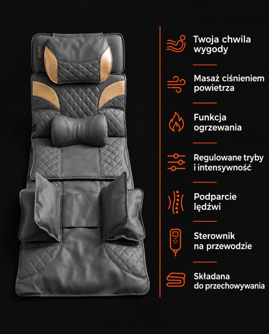 Twoja chwila wygody — Masaż ciśnieniem powietrza