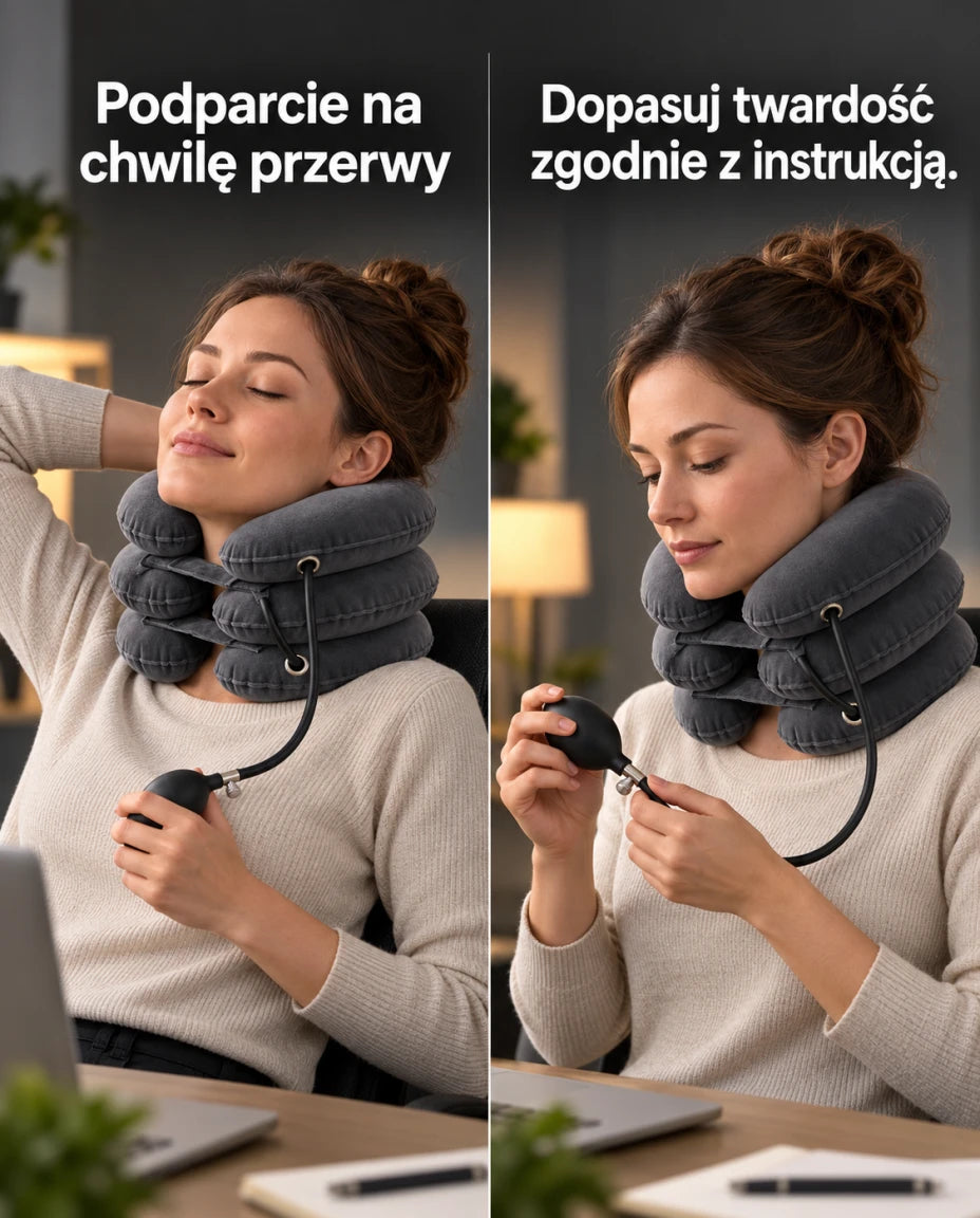 Podparcie na chwilę przerwy — Dopasuj twardość zgodnie z instrukcją