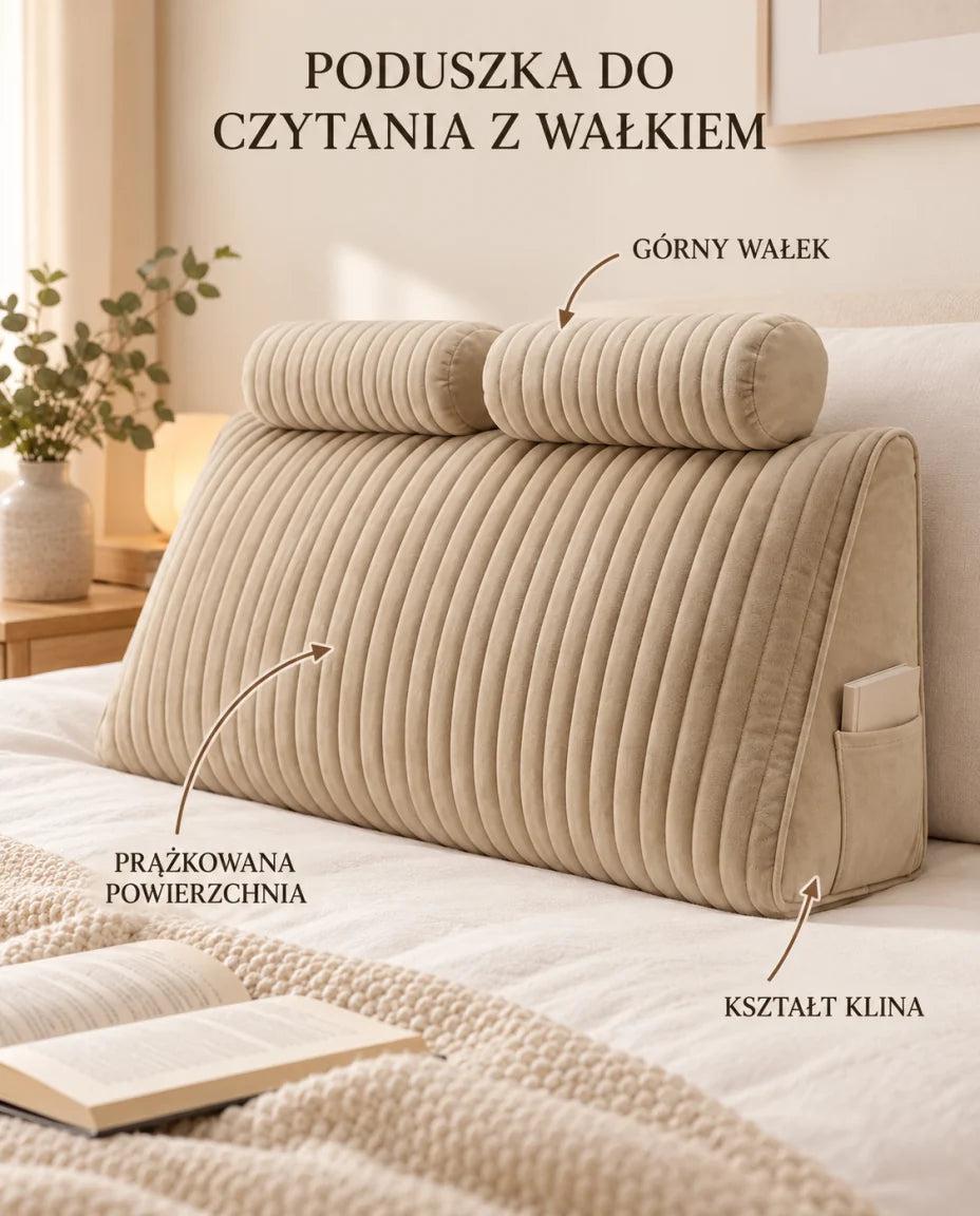 PODUSZKA DO CZYTANIA Z WAŁKIEM