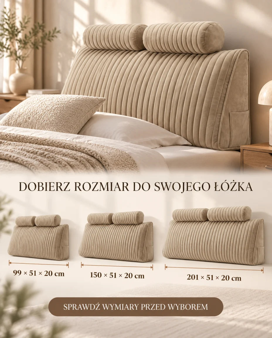 DOBIERZ ROZMIAR DO SWOJEGO ŁÓŻKA