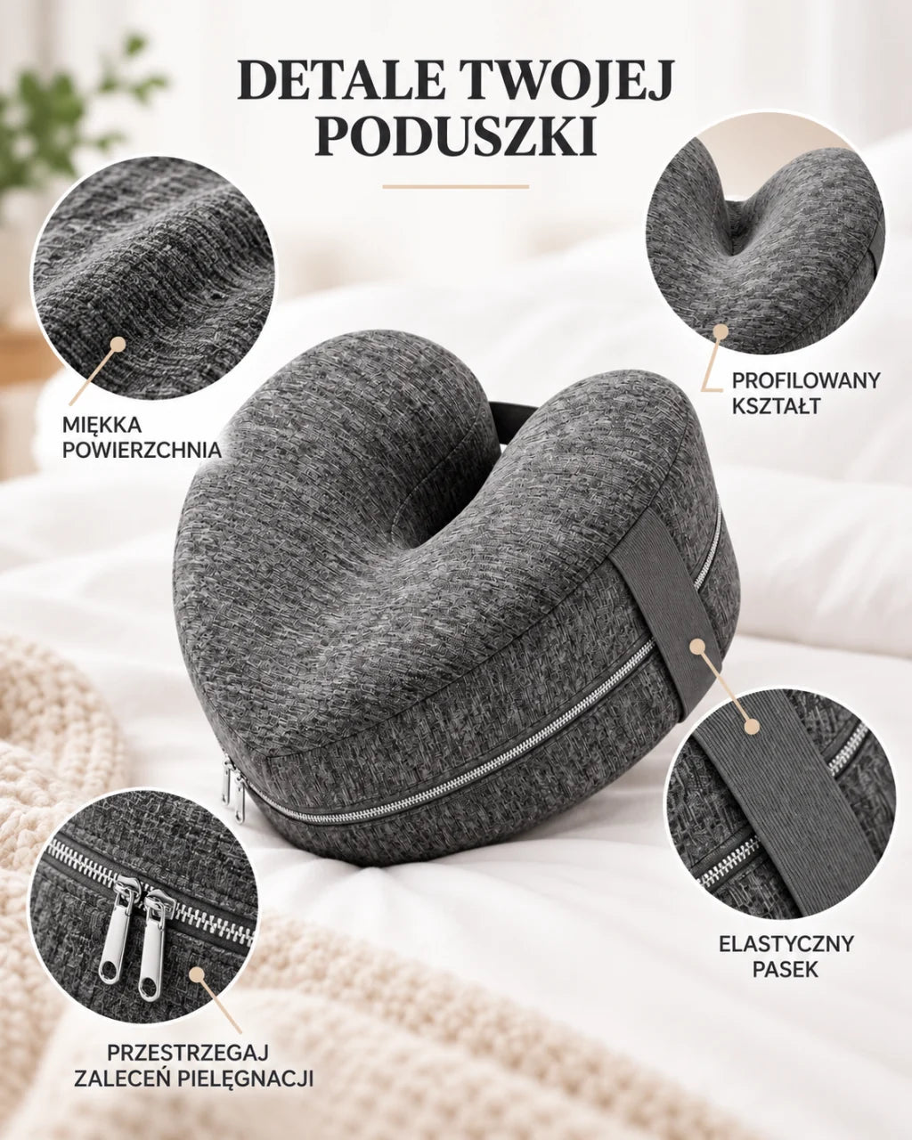 DETALE TWOJEJ PODUSZKI