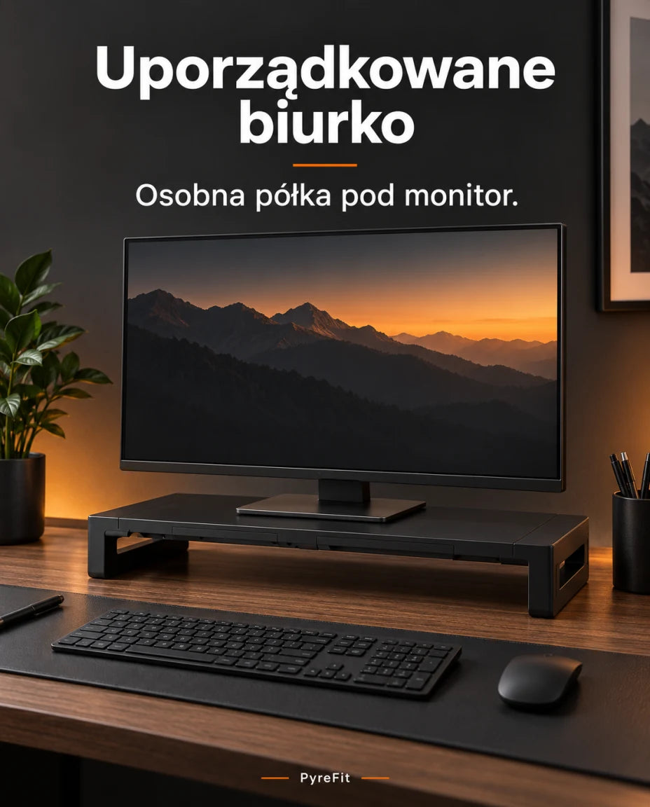 Uporządkowane biurko