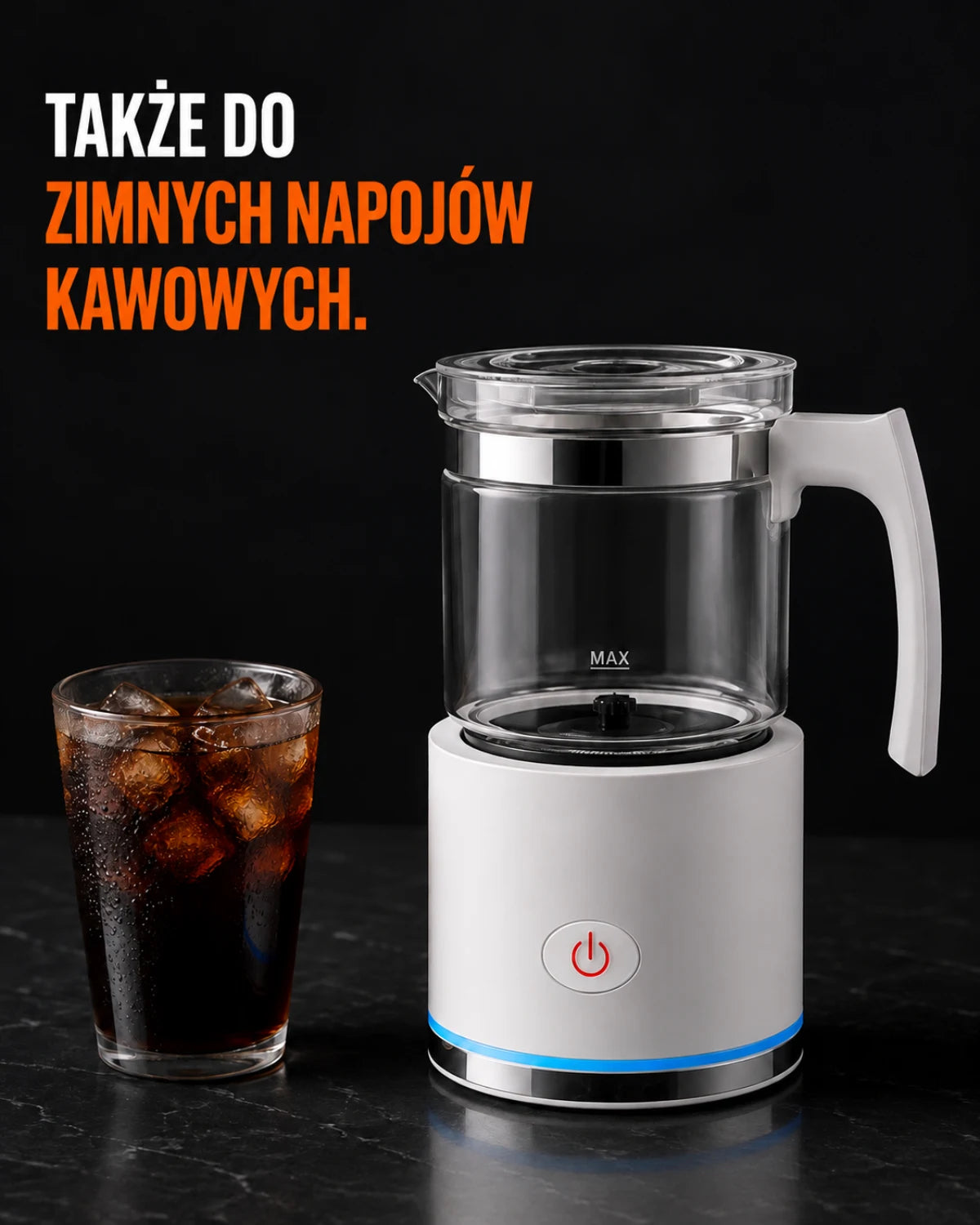 Także do zimnych napojów kawowych