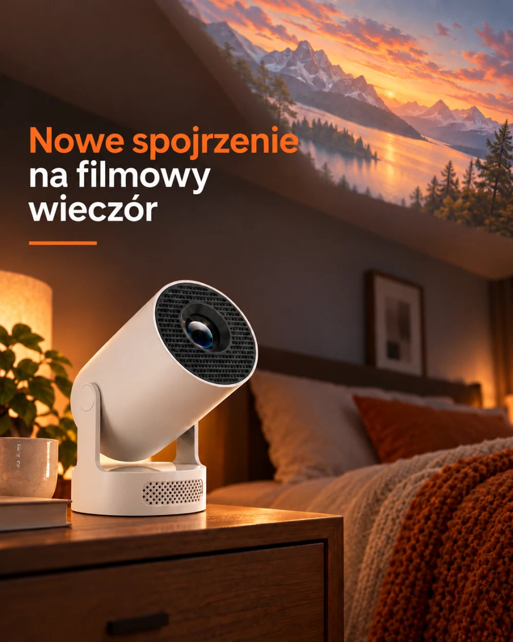 Mini projektor na filmowe wieczory — Nowe spojrzenie na filmowy wieczór