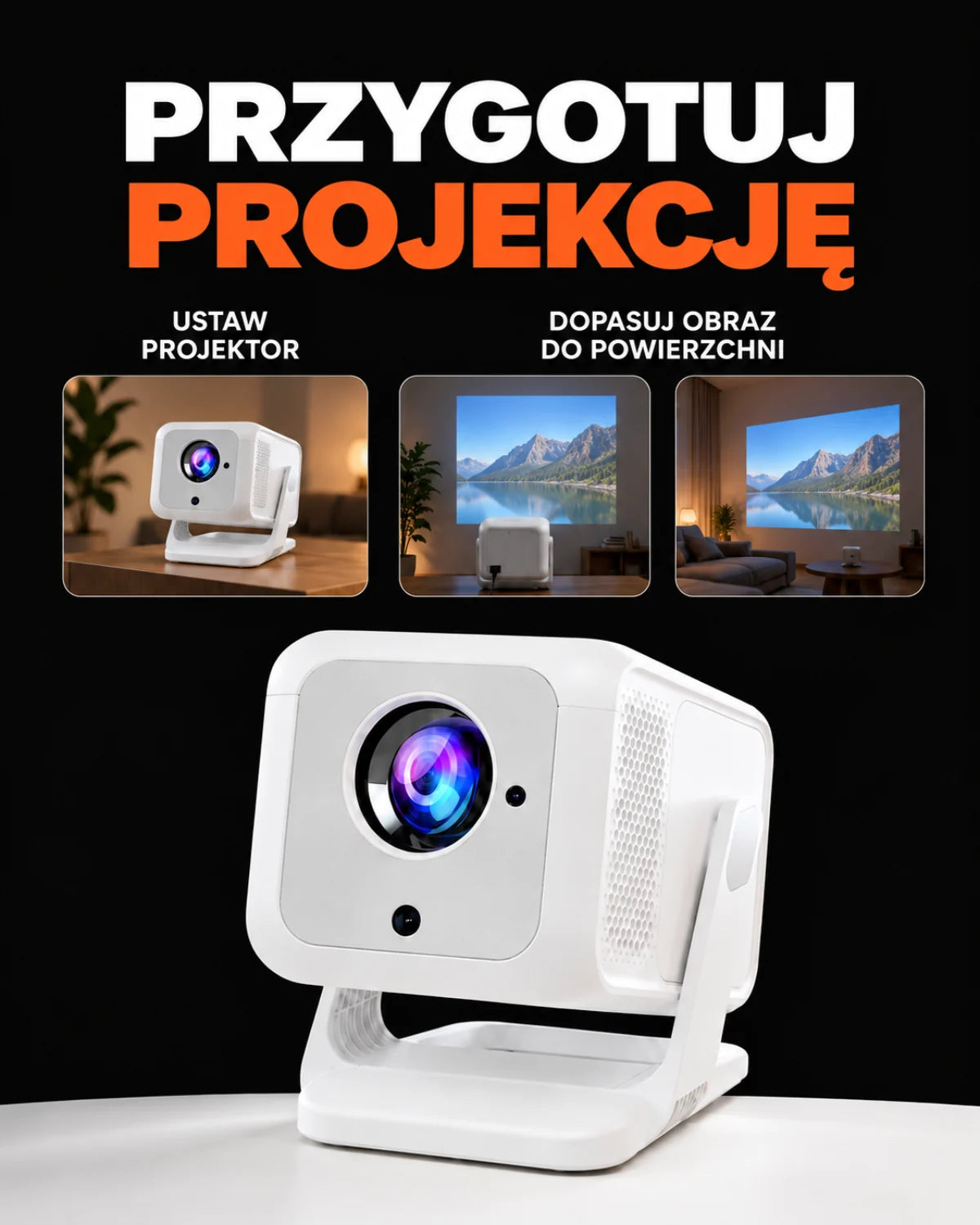 Przygotuj projekcję