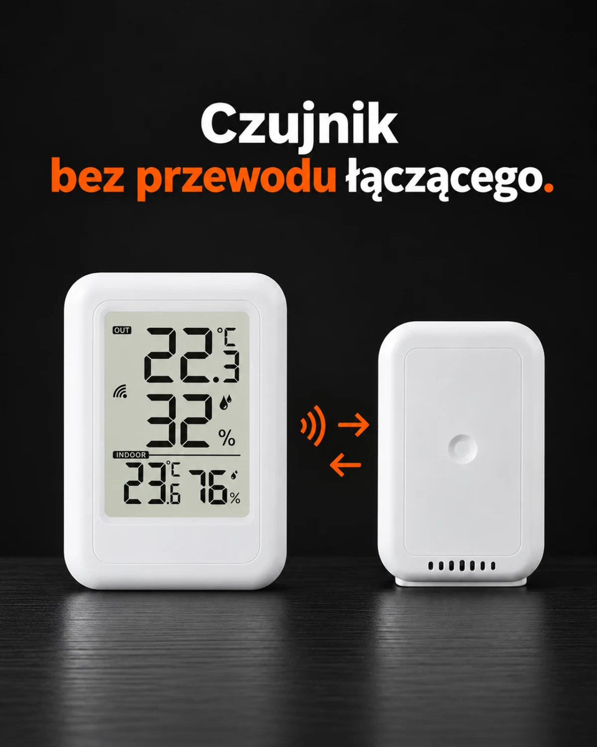 Czujnik bez przewodu łączącego