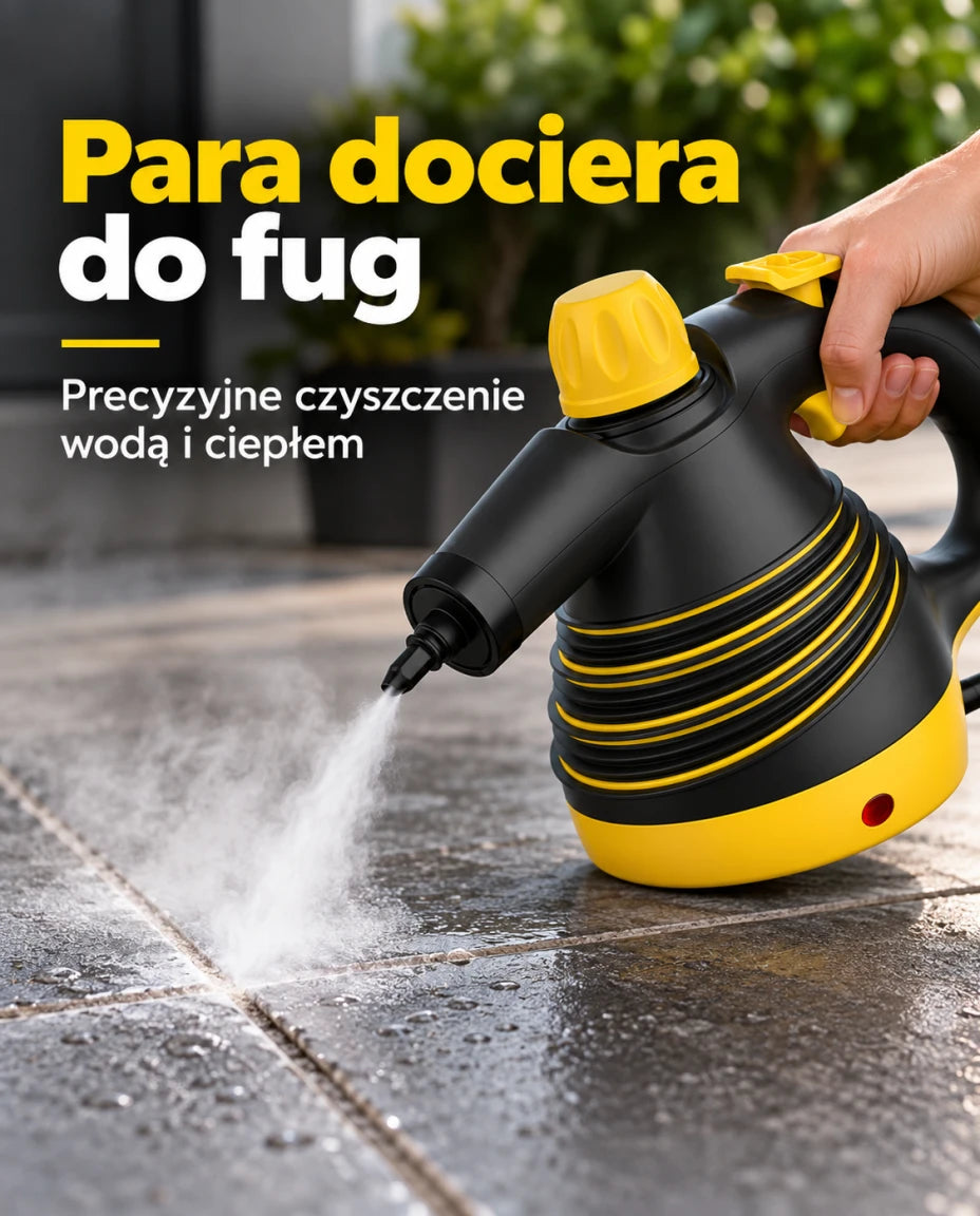 Para dociera do fug — Precyzyjne czyszczenie wodą i ciepłem