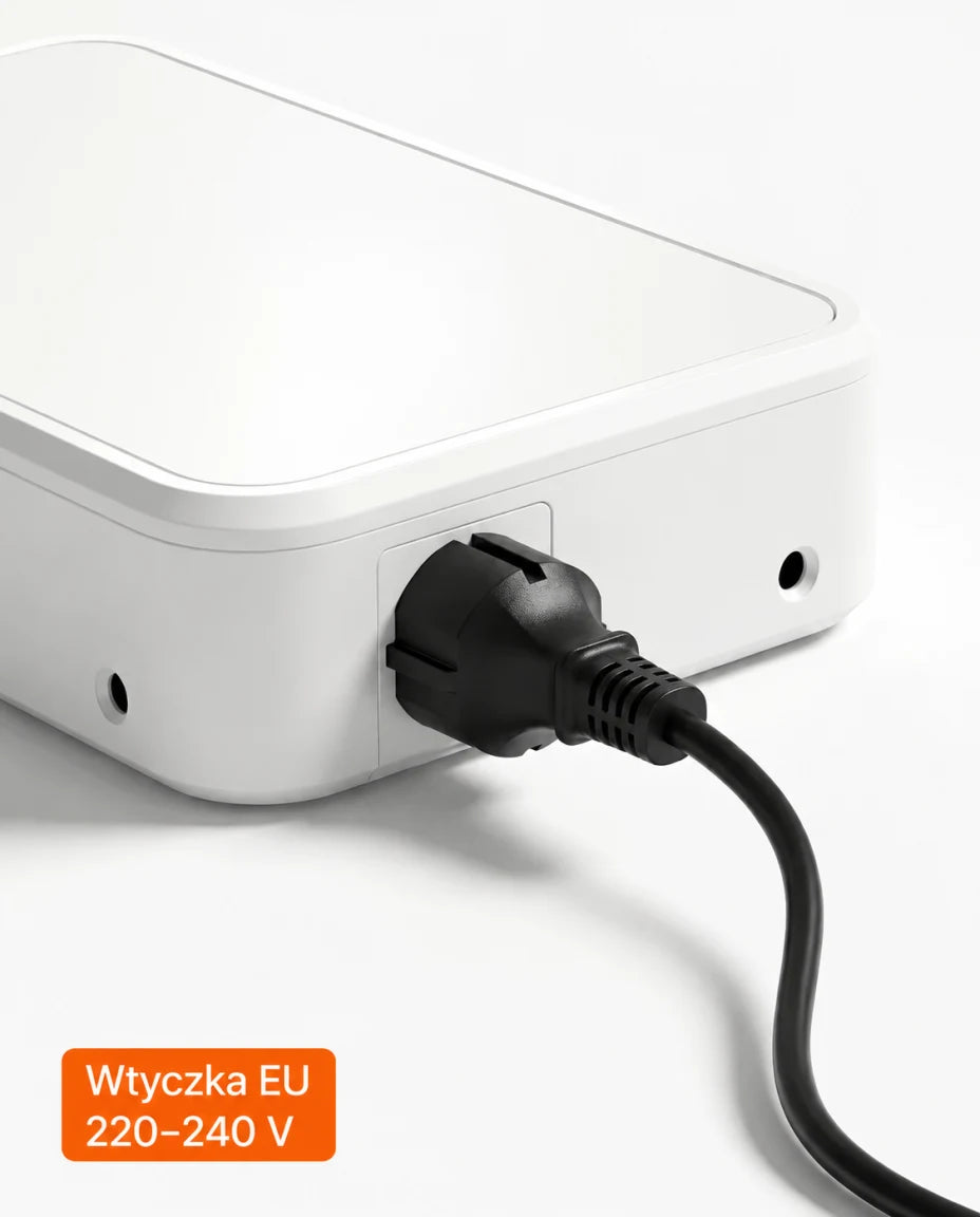 Wtyczka EU · 220–240 V