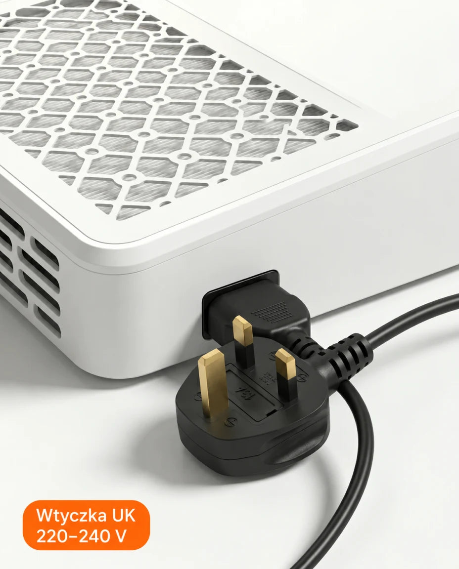 Wtyczka UK · 220–240 V