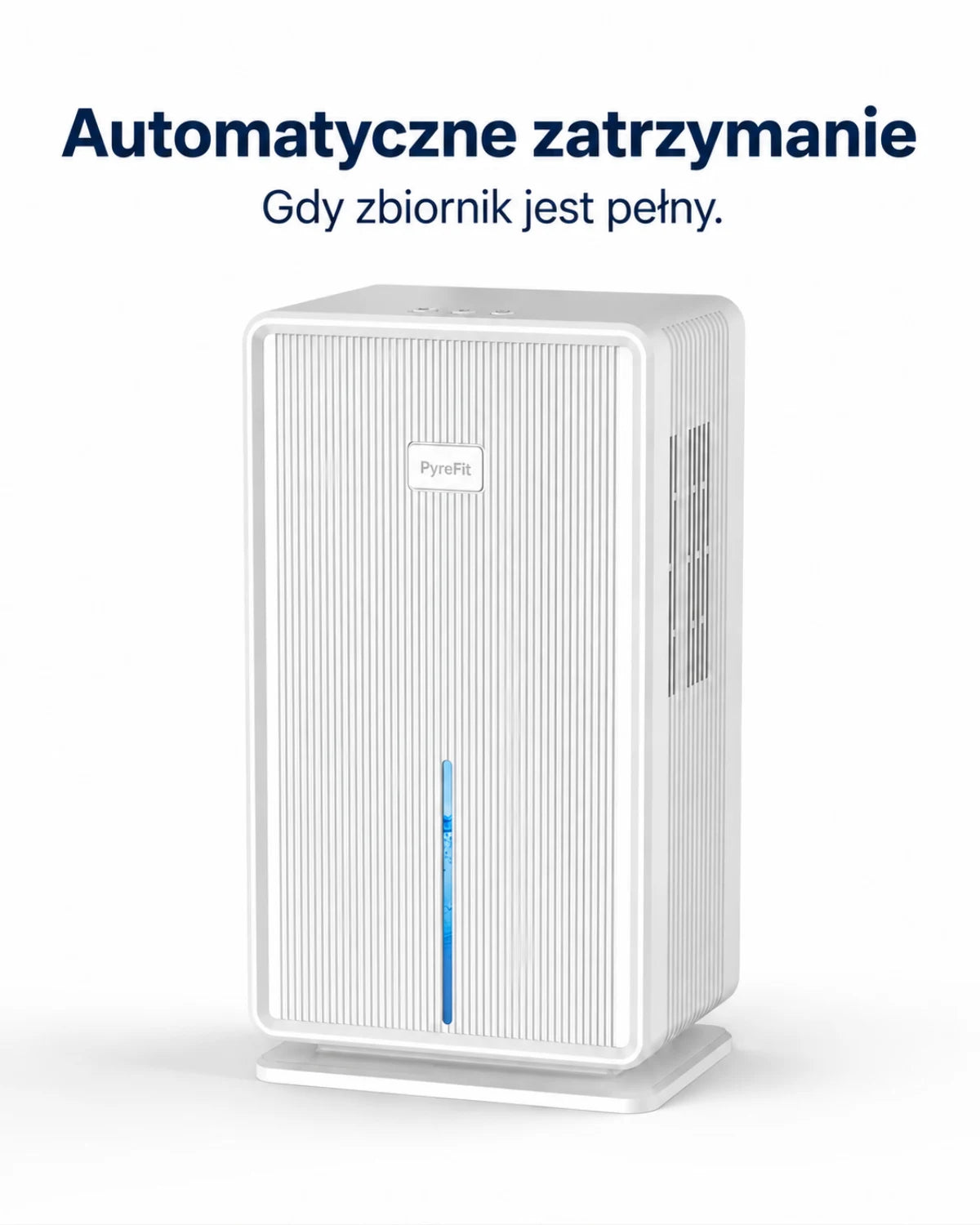 Automatyczne zatrzymanie · Gdy zbiornik jest pełny