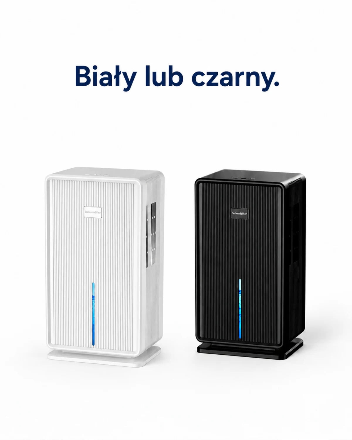 Biały lub czarny