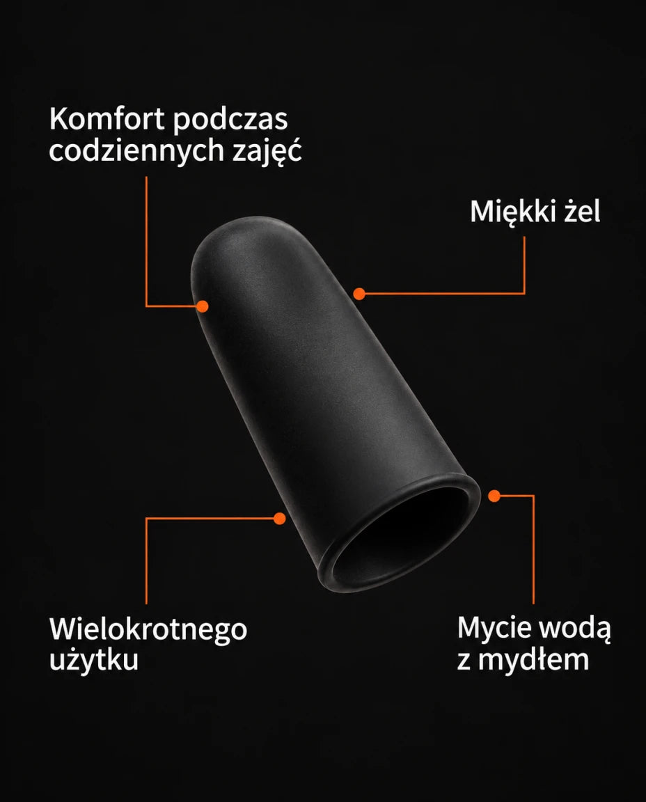 Komfort podczas codziennych zajęć — Miękki żel — Wielokrotnego użytku — Mycie wodą z mydłem