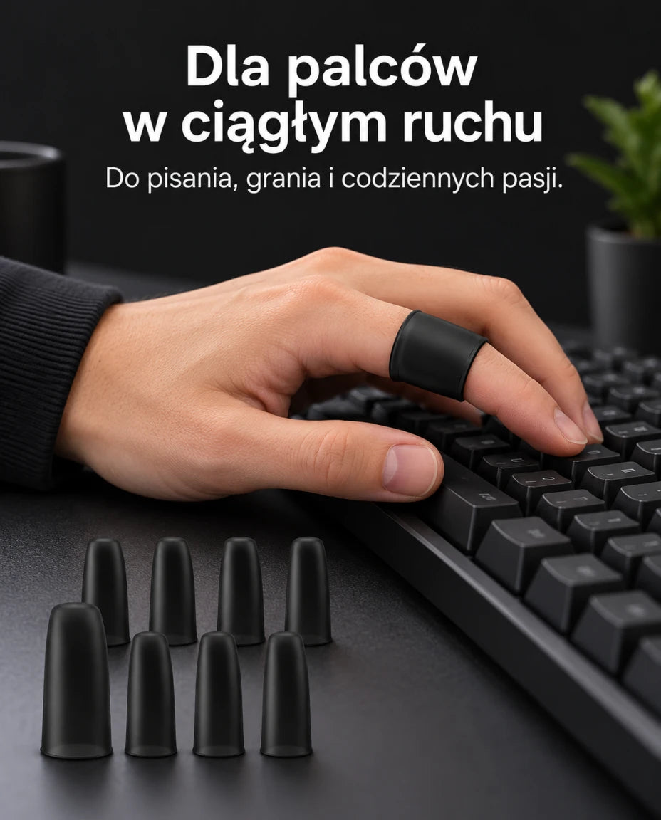 Dla palców w ciągłym ruchu — Do pisania, grania i codziennych pasji