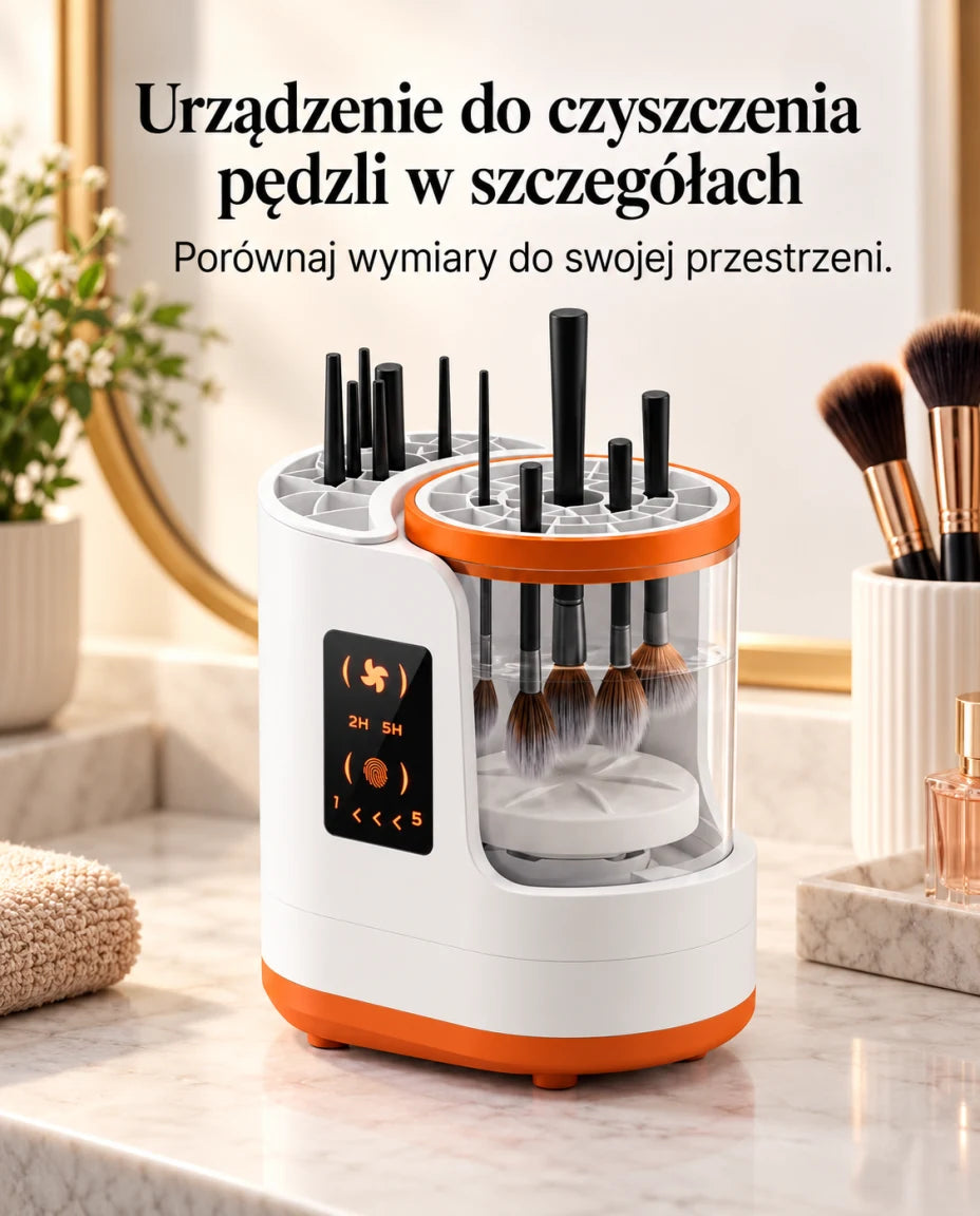 Urządzenie do czyszczenia pędzli w szczegółach