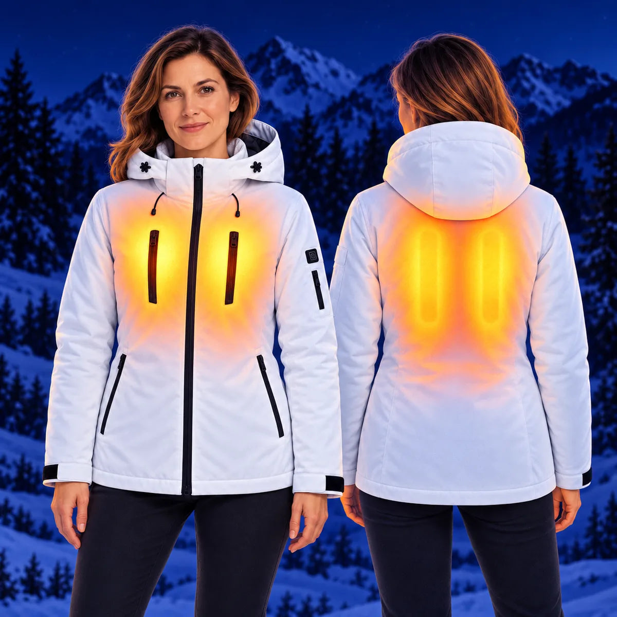PyreFit Glacio – Parka podgrzewana damska