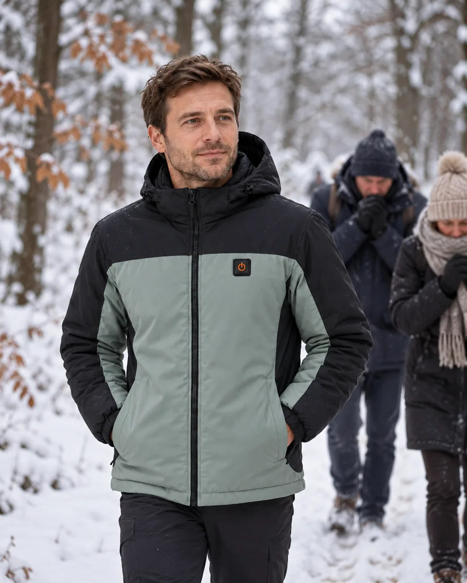 PyreFit Schiefer – Parka podgrzewana unisex