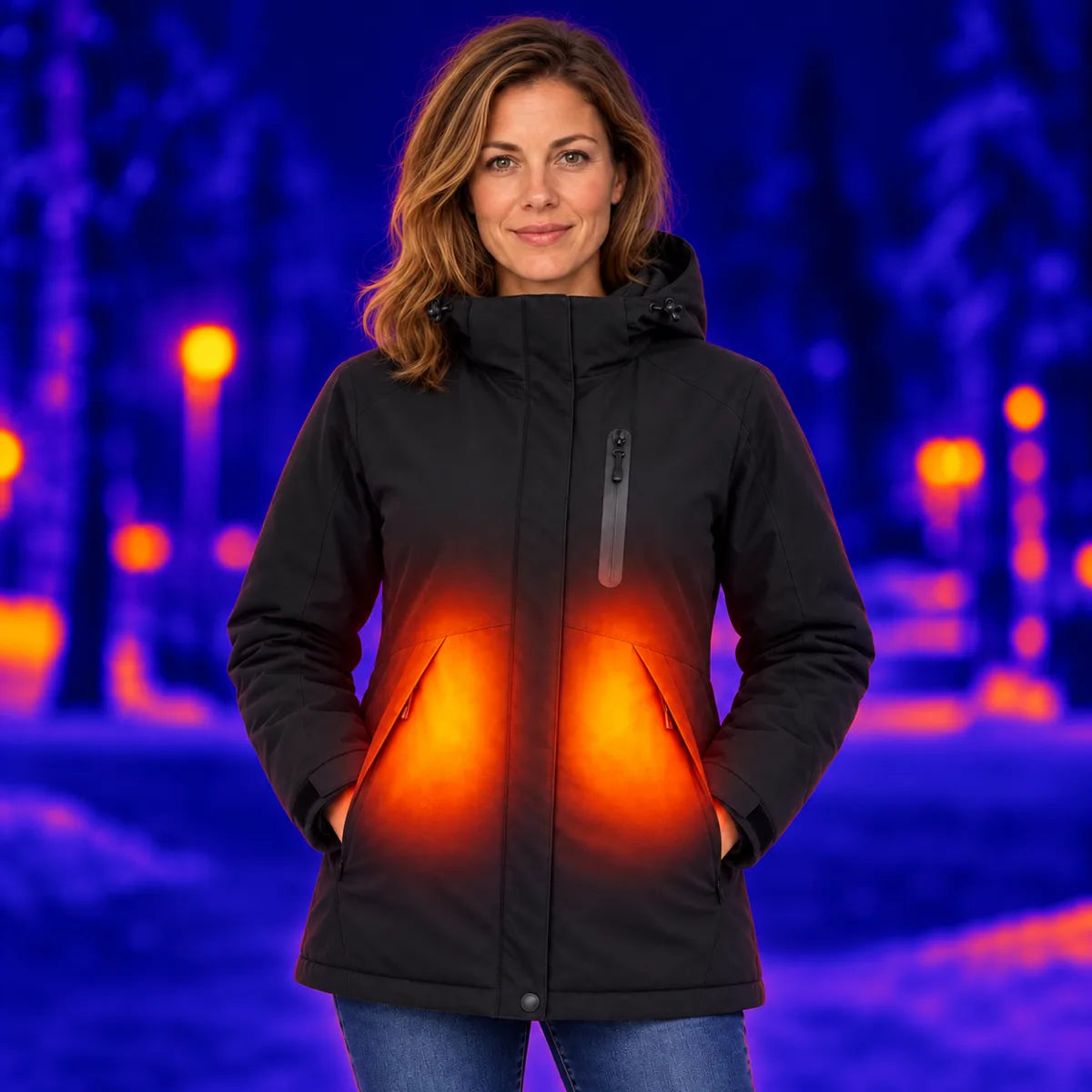 PyreFit Traverso – Parka podgrzewana damska