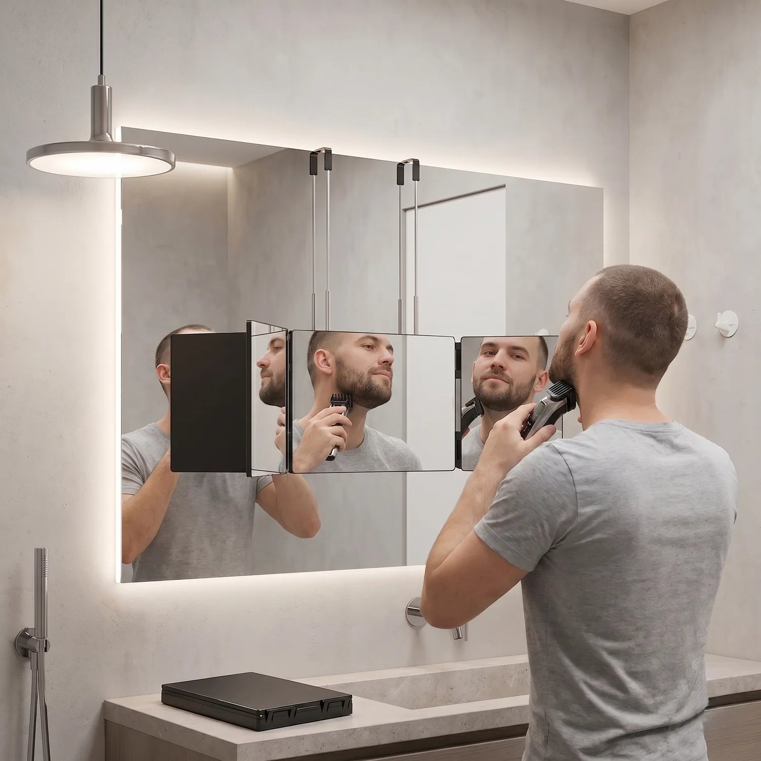 Więcej punktów widzenia w jednym lustrze