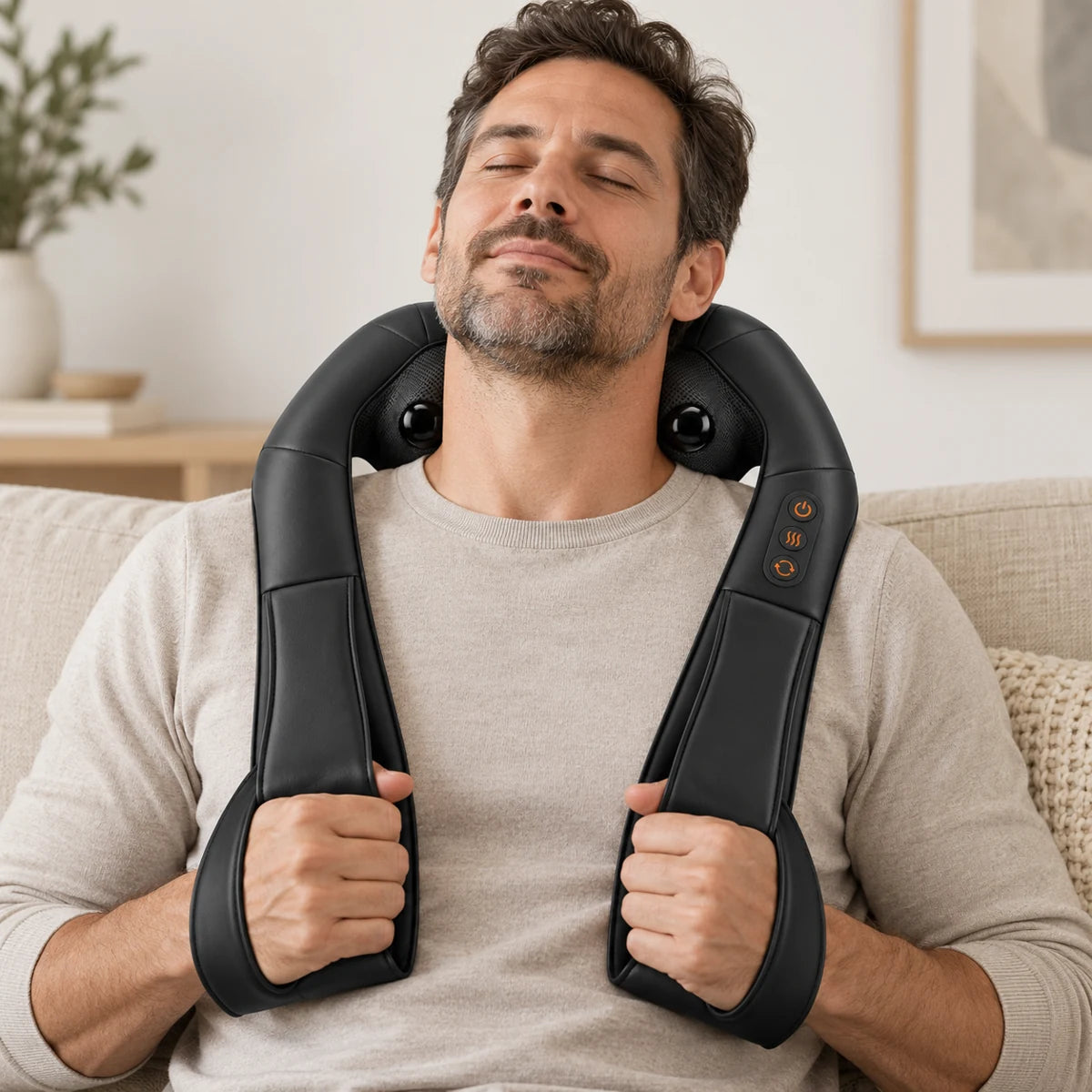 Korzystanie z masażera shiatsu PyreFit